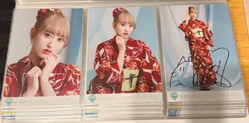 카와나카고 나츠키 마음 컴프 친필