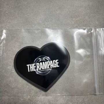 LDH 퍼펙트 이어 2026 SHOP 특전 스티커 RAMPAGE