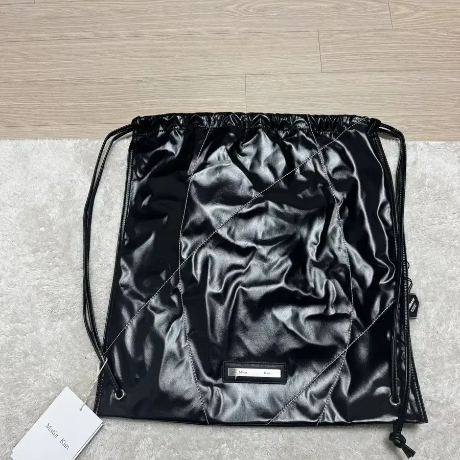 matin kim quilting bag black 最後の値下げ)Matin kim 新品STUD MINI 