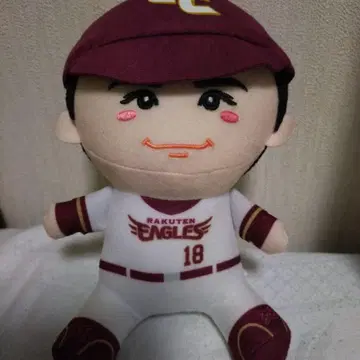 요미우리 자이언츠 다나카 마사히로 봉제 인형