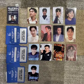 SUPER JUNIOR 시원 트레이딩 카드