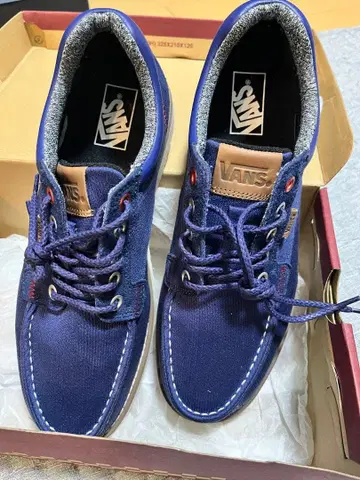VANS 네이비 캐주얼 슈즈