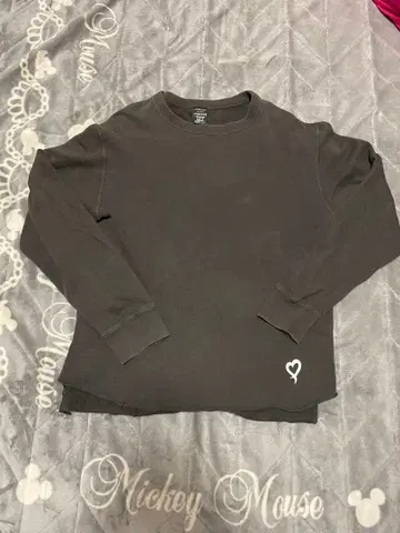 넘버나인 가공 맨투맨 하트