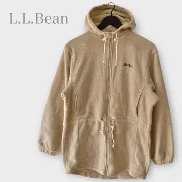 엘엘빈 집업 후드티 플리스 자켓 라이트 베이지