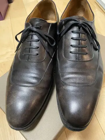 Oriental 다크 브라운 레이스업 슈즈