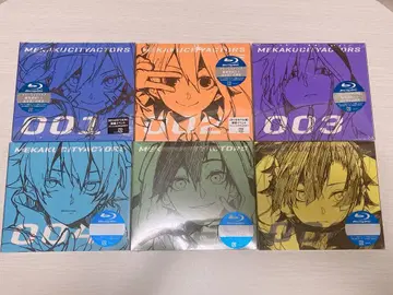 완전 생산 한정판 메카쿠시티 액터즈 6매 세트 Blu-ray DVD