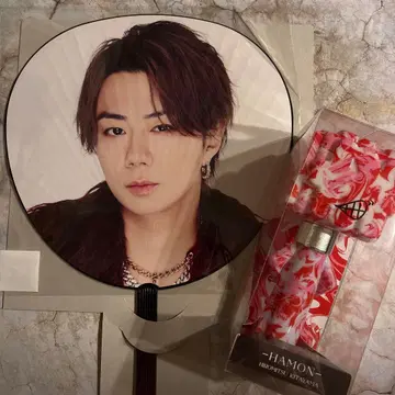 키타야마 히로미츠 파문 투어 굿즈 응원봉 부채