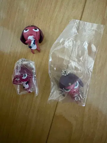 개구리 중사 케로로 기로로 하사 키링 세트