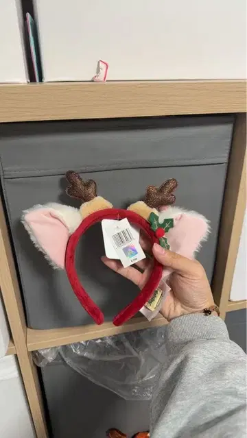 상하이 디즈니랜드 정품 리나벨 머리띠