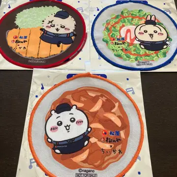 토끼 라코 치이카와 (먼작귀) 마츠야 마츠노야 핸드 타월 콜라보