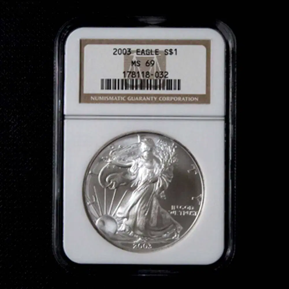 2003년도 아메리칸 이글 실버코인 NGC MS 69등급 | 브랜드 중고거래 플랫폼, 번개장터