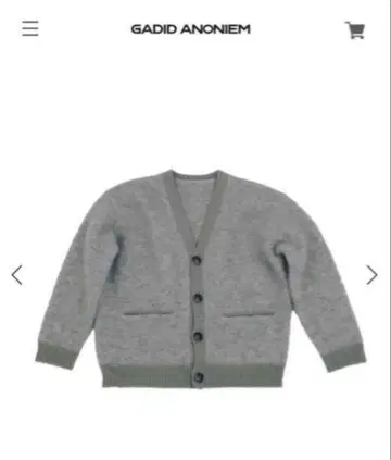 GADID ANONIEM REID / GLAY 가디건