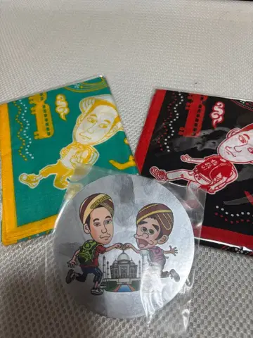 여행원숭이 반다나 & 스티커