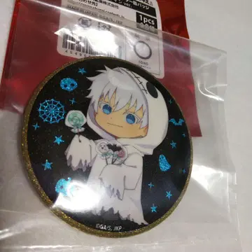 주술회전 말큐브 캔뱃지 고죠 사토루 할로윈Ver 글리터 캔뱃지