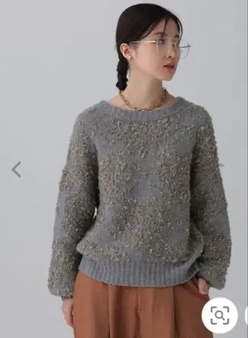 3.5 게이지 페르시아 패턴 풀오버