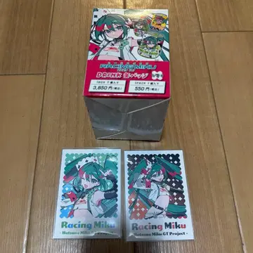 레이싱 미쿠 2025 ver. Drink 캔뱃지 특전 세트