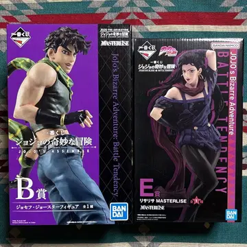 제일복권 죠죠 B상 죠셉 E상 리사리사 MASTERLISE 피규어
