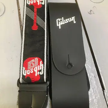 Gibson 기타용 스트랩 2개 일괄