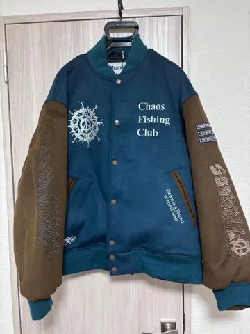 Chaos Fishing Club 스타디움 팀 자켓 L