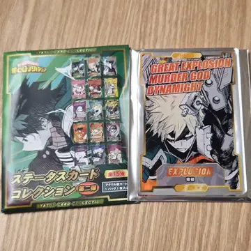 바쿠고 카츠키 히로아카 스탯 카드 컬렉션 점프 페스타 아크릴 스탠드