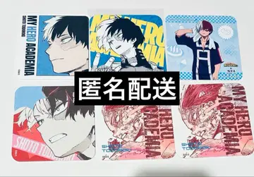 히로아카 원화전 카페 극락탕 코스터 토도로키 군 세트