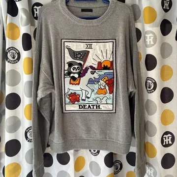 캔디 스트리퍼 스웨터