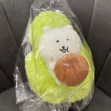 나가노 캐릭터즈 아보카도 봉제 인형 나가노의 곰