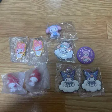 마이멜로디 쿠로미 9개 세트