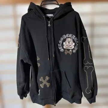 GALFY 블랙 집업 후드티