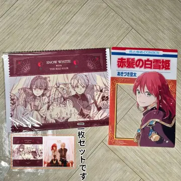 빨강머리 백설공주 멀티 크로스 세트 클리어 카드