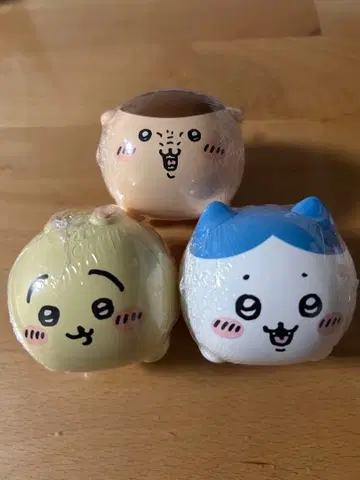 치이카와 저금통 하치와레 토끼 밤만주 3종 세트