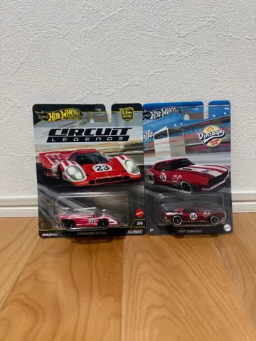 Hot Wheels Porsche 917KH & 1967 CAMARO