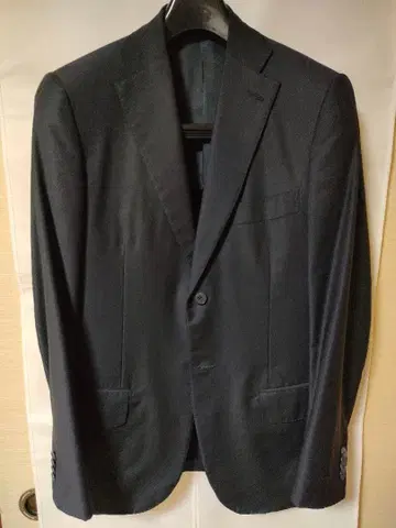 이자이아/ISAIA for SHIPS 네이비 마이크로 도트 자켓