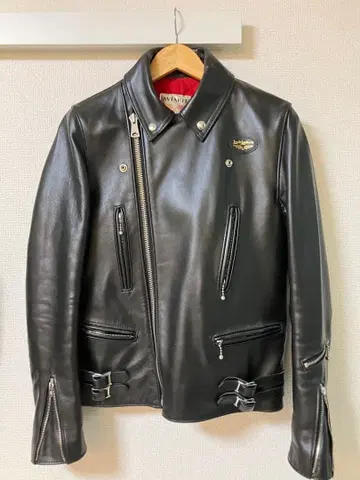 Lewis Leathers AVIakit 더블 라이더스 블랙 영국제