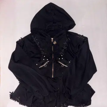 LIZLISA 셋업 후드티 블랙