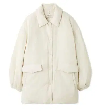 Mila Owen 스텐 칼라 텐트 실루엣 다운 자켓