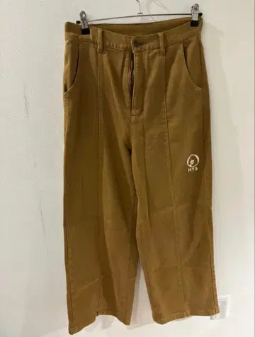 HYSTERIC GLAMOUR 브라운 와이드 팬츠