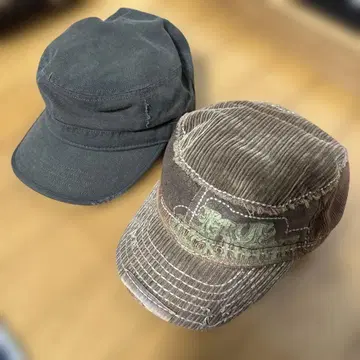 TRUE RELIGION 데미지 가공 워크캡 2세트