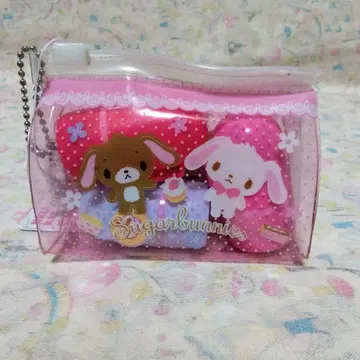 Sugarbunnies 고르고 고르는 스탬프 케이스와 스탬프 3개 세트