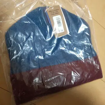 Patagonia 비니 파랑 빨간색