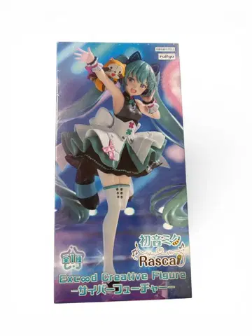 하츠네 미쿠 x Rascal 사이버 퓨처 피규어 하츠네 미쿠 배지