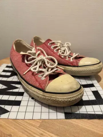 컨버스 올스타 빨간색 로우컷