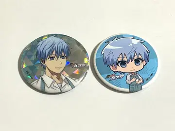 쿠로코의 농구 중외 오니기리 등신 SD 홀로그램 캔뱃지 쿠로코 테츠야