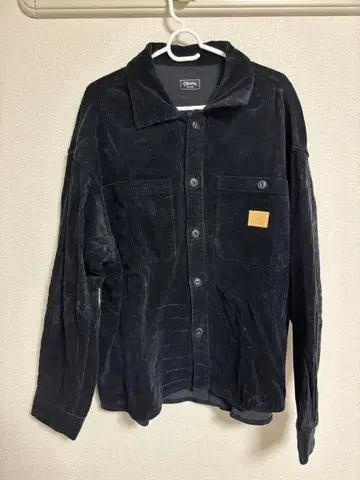 Cheers 코듀로이 자켓 블랙 L 사이즈