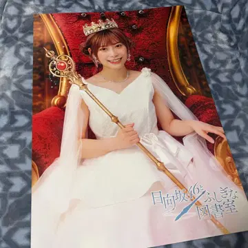 히나타자카46 히나토쇼 히가시무라 메이 프린세스 B2 포스터