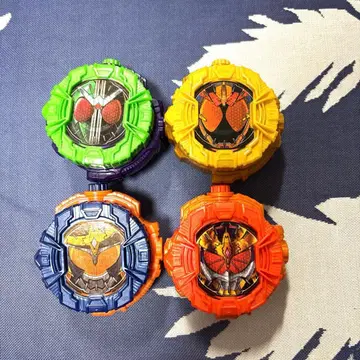 [개봉 새상품급] 가면라이더 DX 라이드 워치 4종 세트