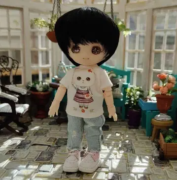 오비츠 11, ob11용 4.5-5인치(12.5cm) 가발