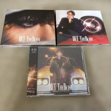 키타야마 히로미츠 BET/THE BEAST 3형태 세트 미개봉 새상품