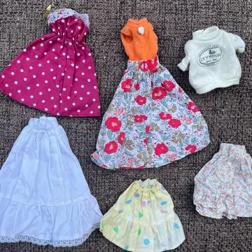 타카라 제니 바비 의류 아웃핏 쇼와 레트로