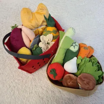 새상품급 IKEA 채소 봉제 인형 세트